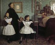 Edgar Degas Belini Family Germany oil painting reproduction